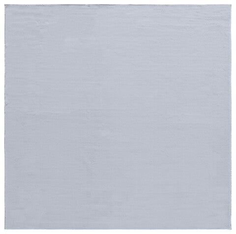 safavieh clearance faux rabbit fur frf976g silver rug