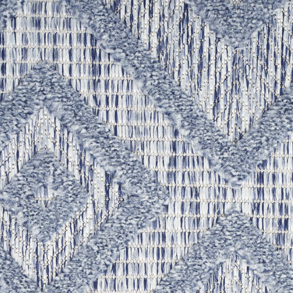 nourison versatile nrv01 denim blue rug