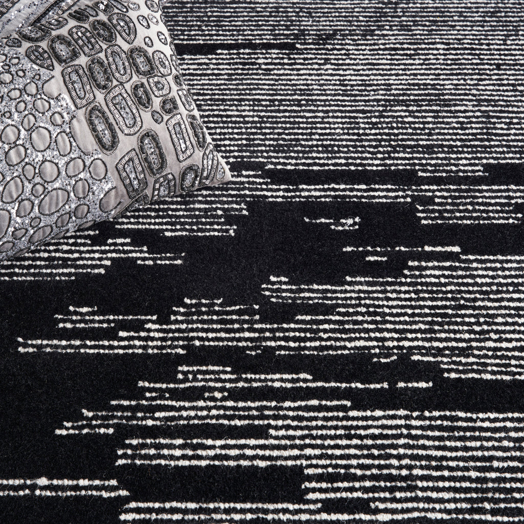 nourison ma30 star smr02 black ivory rug