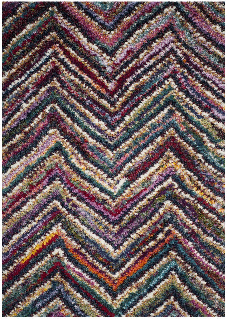 safavieh clearance fiesta shag fsg363m multi rug