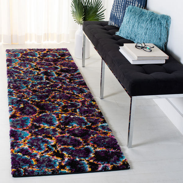 safavieh clearance fiesta shag fsg371k turquoise rug