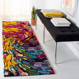 safavieh clearance fiesta shag fsg373m multi rug