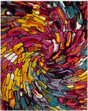 safavieh clearance fiesta shag fsg373m multi rug