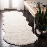 safavieh clearance faux sheep skin fss115a ivory rug