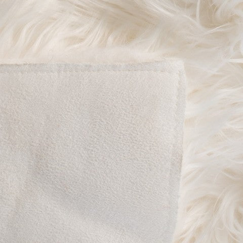 safavieh clearance faux sheep skin fss115a ivory rug