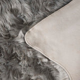 safavieh clearance faux sheep skin fss115d grey rug