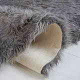 safavieh clearance faux sheep skin fss115d grey rug