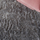 safavieh clearance faux sheep skin fss115d grey rug