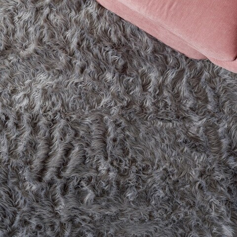 safavieh clearance faux sheep skin fss115d grey rug