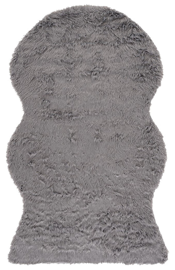 safavieh clearance faux sheep skin fss115d grey rug