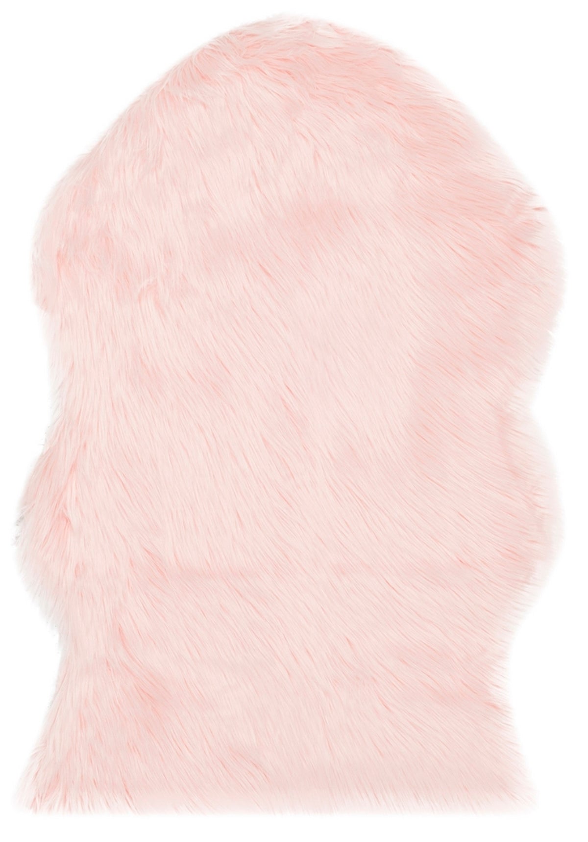 safavieh clearance faux sheep skin fss115g pink rug