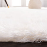 safavieh clearance faux sheep skin fss235a ivory rug