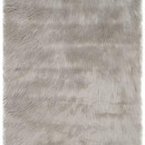 safavieh clearance faux sheep skin fss235d grey rug