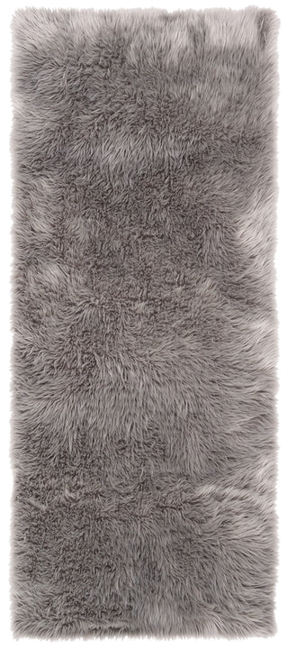 safavieh clearance faux sheep skin fss235d grey rug