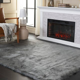 safavieh clearance faux sheep skin fss235d grey rug