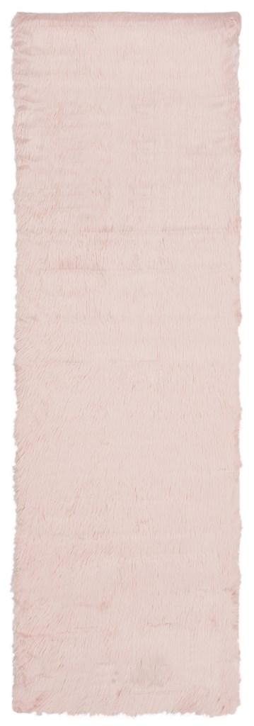 safavieh clearance faux sheep skin fss235g pink rug