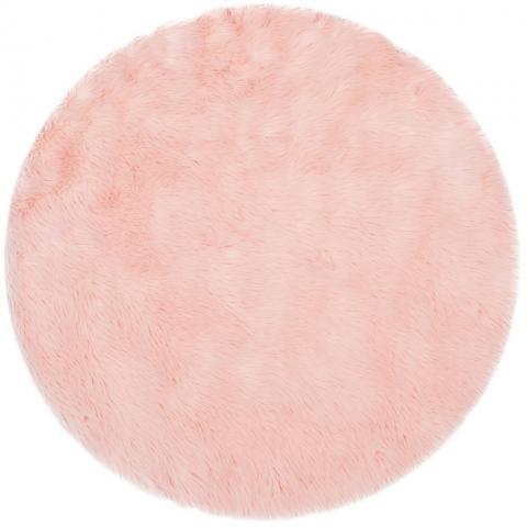 safavieh clearance faux sheep skin fss235g pink rug