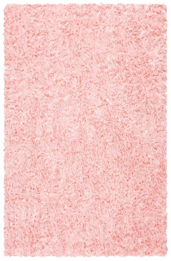 safavieh clearance faux sheep skin fss235g pink rug