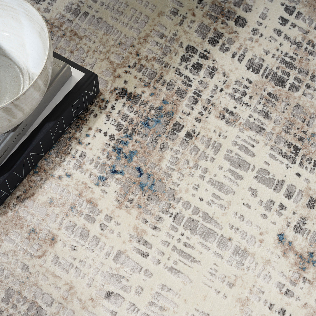 nourison ck022 infinity ifn01 blue multicolor rug