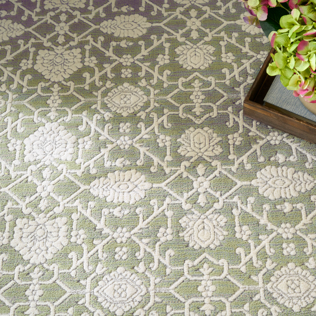 nourison grace gce01 sage rug