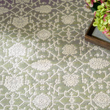 nourison grace gce01 sage rug