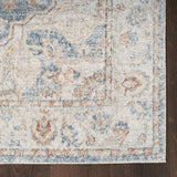nourison astra machine washable asw12 denim multicolor rug