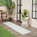 nourison twist reversible tws01 aqua rug