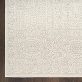 nourison grace gce02 ivory light grey rug