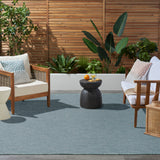 nourison washable solutions wsl01 aqua rug