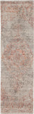 nourison lucent lcn07 silver red rug