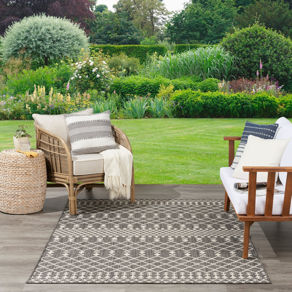nourison positano pos02 charcoal rug