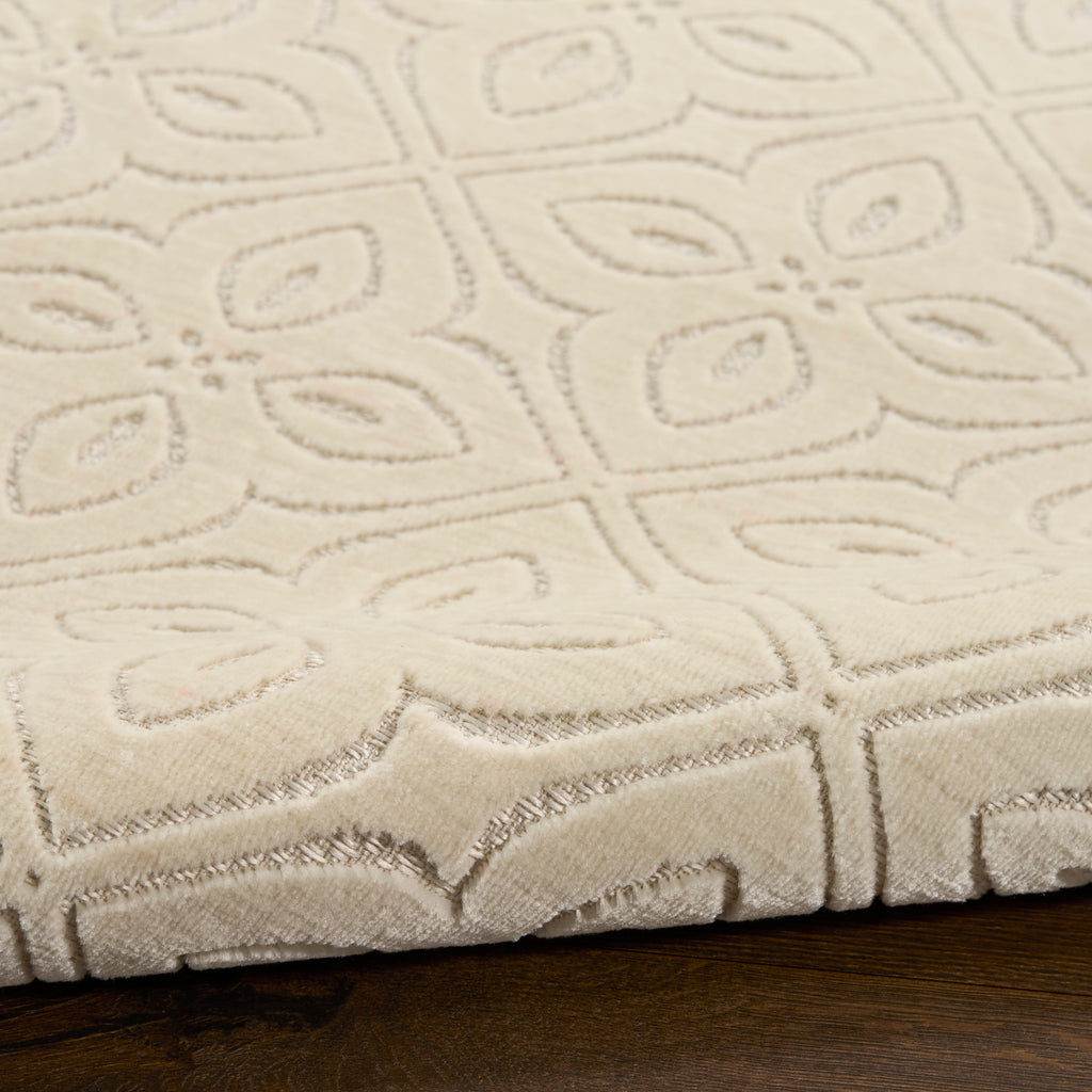 nourison washable charm wch03 ivory rug