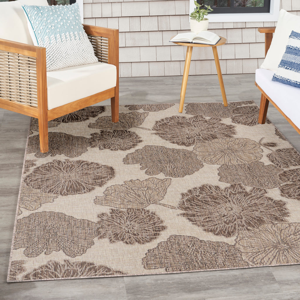 nourison garden oasis goa04 natural rug
