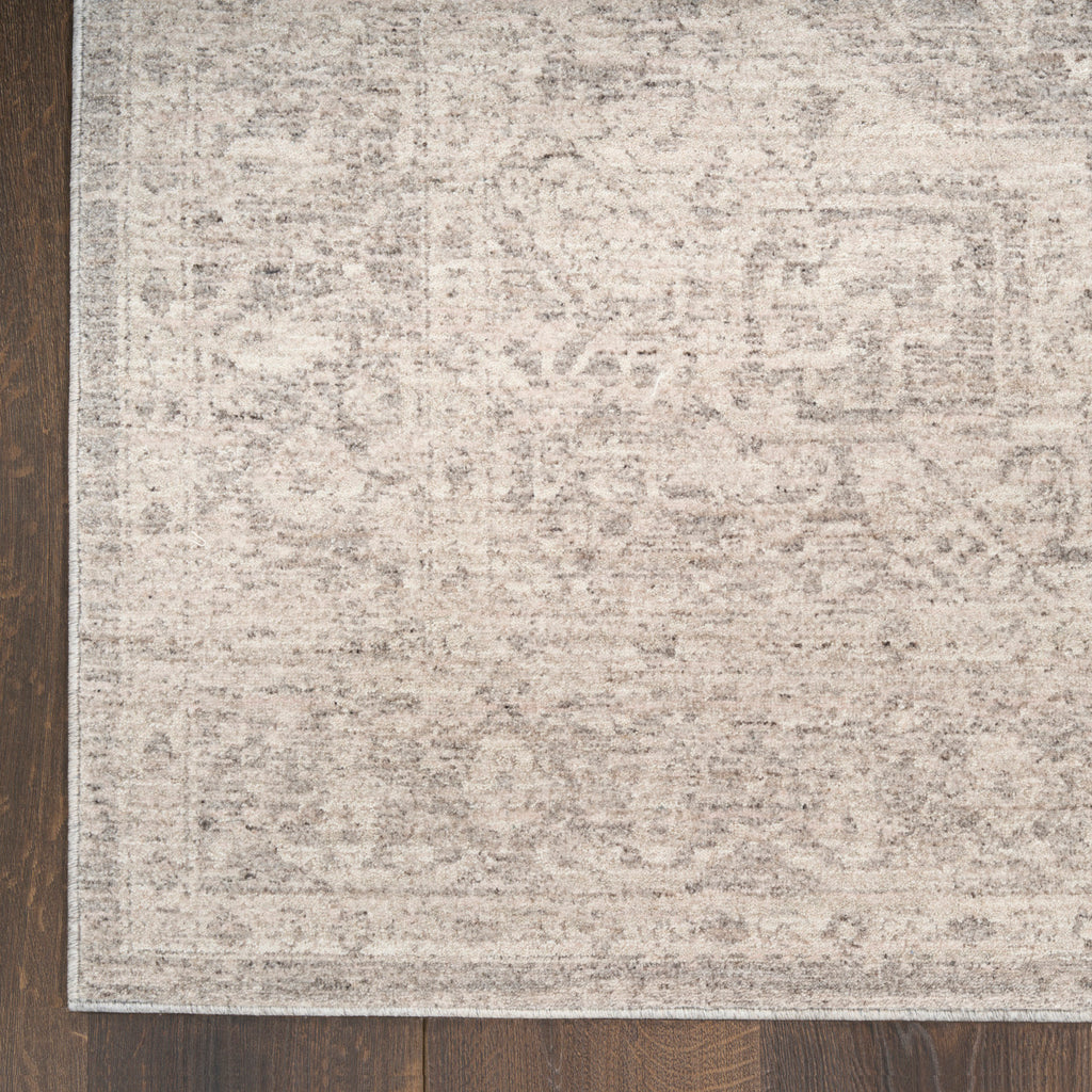nourison pure shades sad02 grey rug