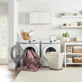nourison grand washables grw06 brick ivory rug