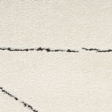 nourison modern comfort mnc02 ivory black rug