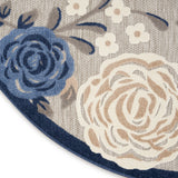 nourison aloha alh32 blue grey rug