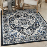 nourison passion psn33 black ivory rug