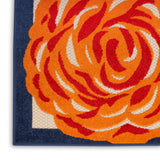 nourison aloha alh32 multicolor rug