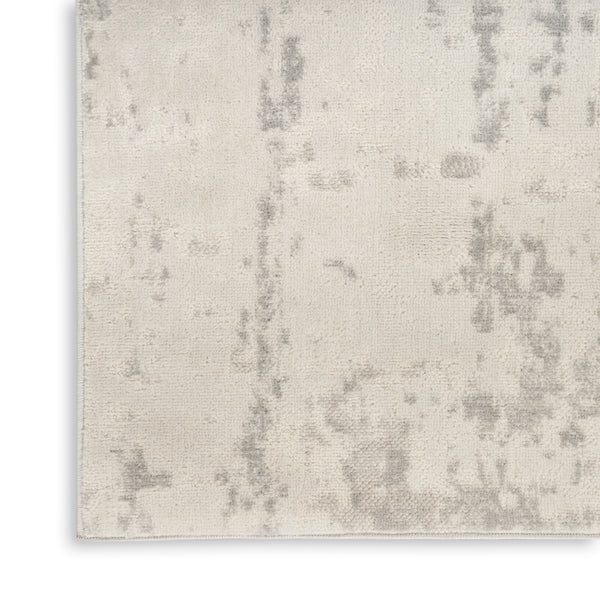 nourison quarry qua01 cream grey rug