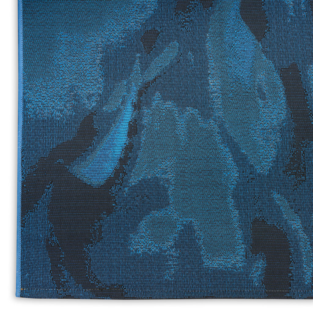 nourison color splash csp09 blue ivory rug
