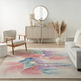 nourison prismatic prs34 ivory rug