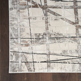 nourison desire dsr03 grey silver rug