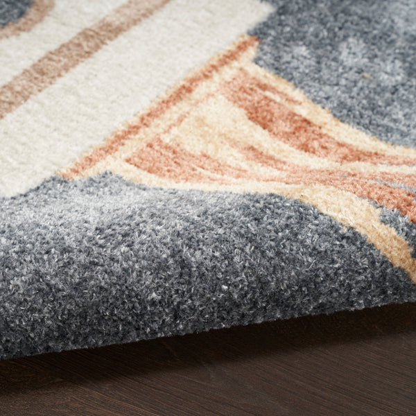 nourison astra machine washable asw06 sky blue rug