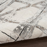 nourison desire dsr03 grey silver rug