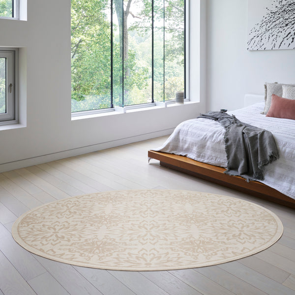 nourison jubilant jub06 ivory beige rug