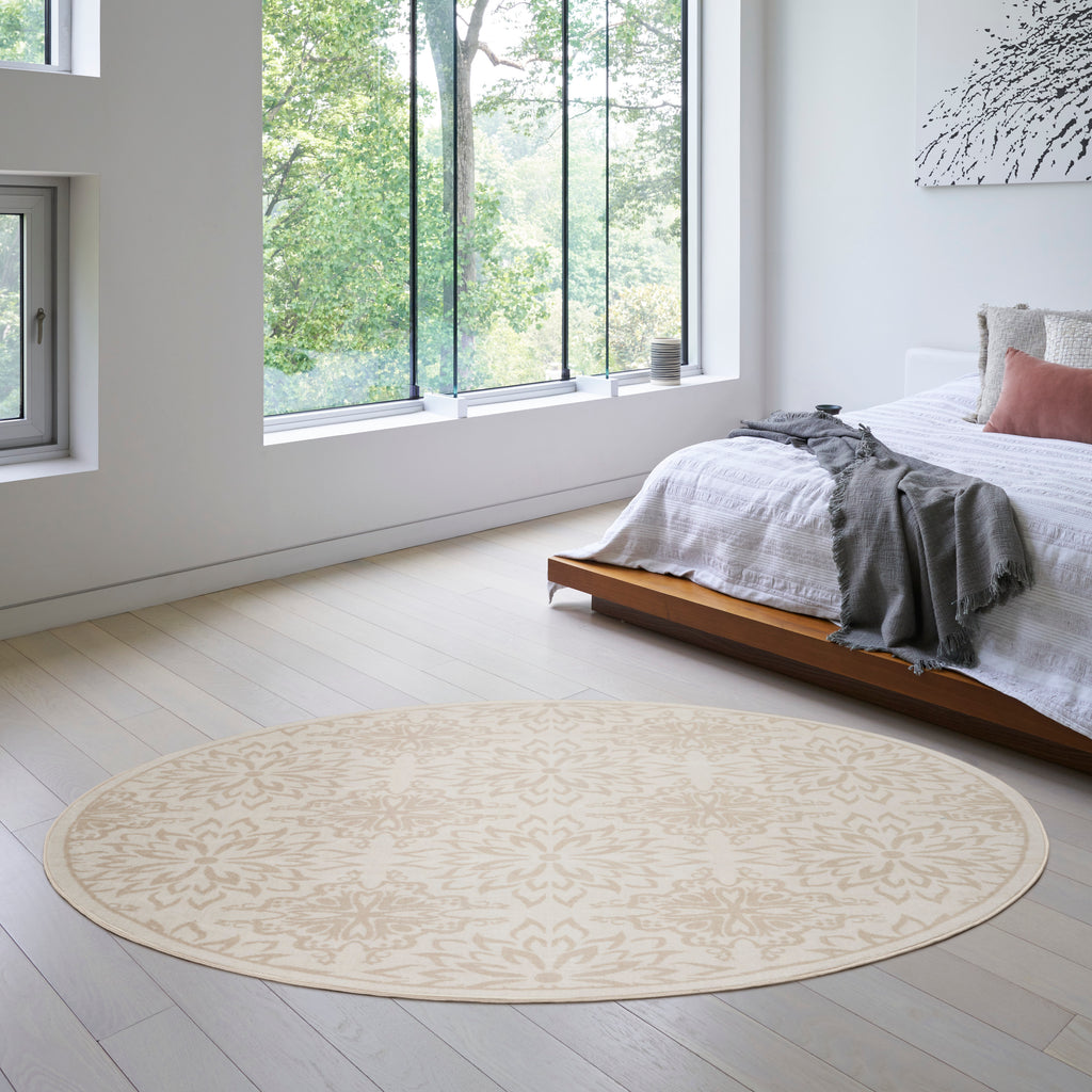 nourison jubilant jub06 ivory beige rug