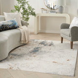 nourison desire dsr04 ivory grey blue rug