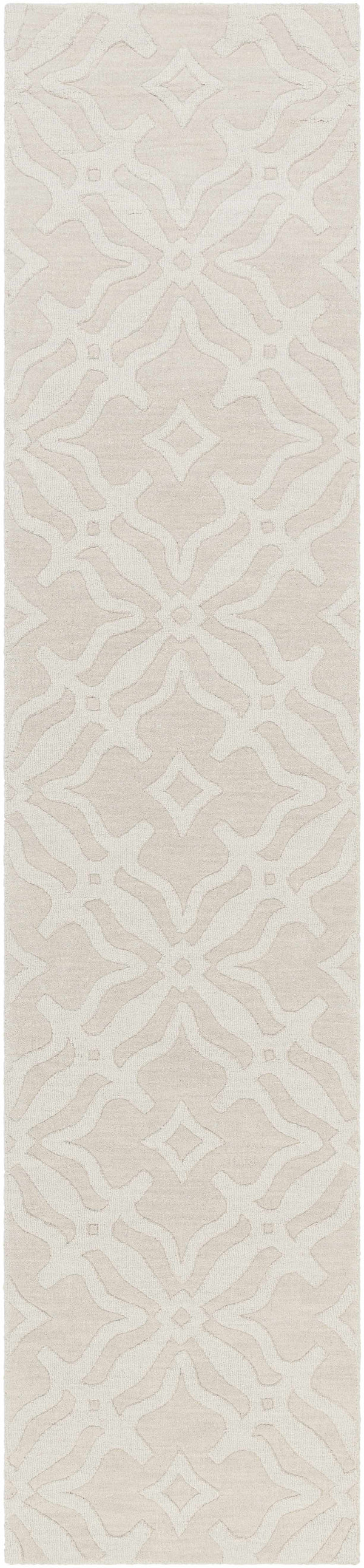 Hauteloom Fyffe FYF Ivory Loom Knotted Wool Rug