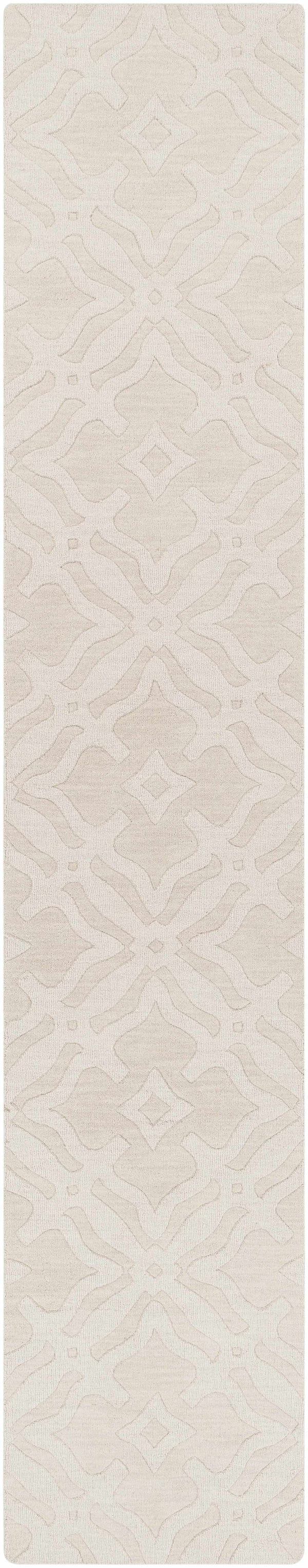 Hauteloom Fyffe FYF Ivory Loom Knotted Wool Rug